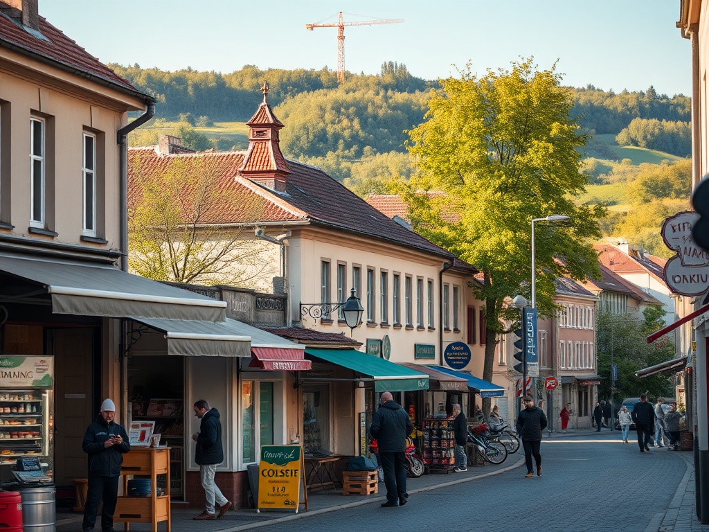 Logo projektu 'Idea Tarnów' lub zdjęcie przedstawiające nowoczesne budynki w Tarnowie, symbolizujące rozwój gospodarczy.