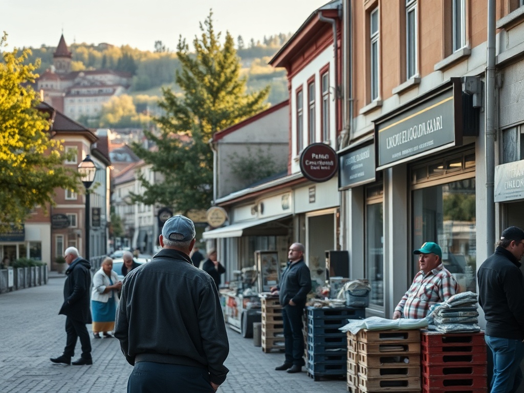 Wykres pokazujący wzrost bezrobocia w Tarnowie w marcu 2026 roku