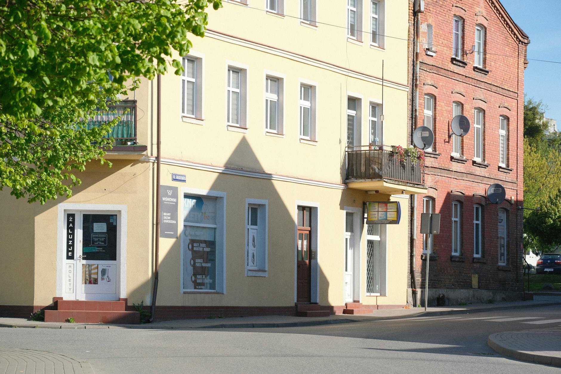 Mapa Tarnowa z zaznaczonymi obszarami inwestycji dofinansowanych z Funduszy Europejskich